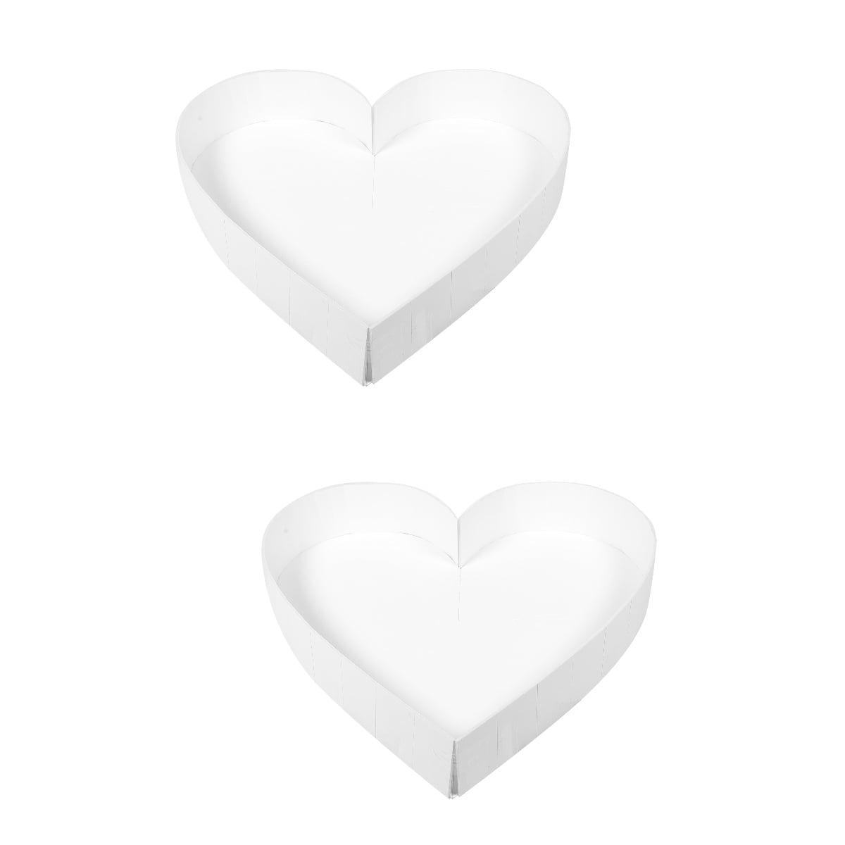 HOMEMAXS 2pcs Decorative Balloon Box Birthday Party Photo Prop Heart Shape Wedding Balloon Box