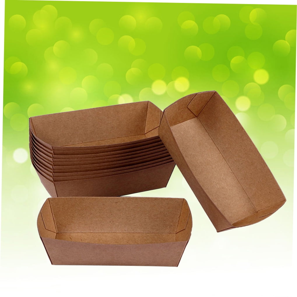 PBPBOX Light Brown Paper Favor Boxes for Wedding Gifts Storage Use Craft Chocolate Candy Sweets 100 Pcs