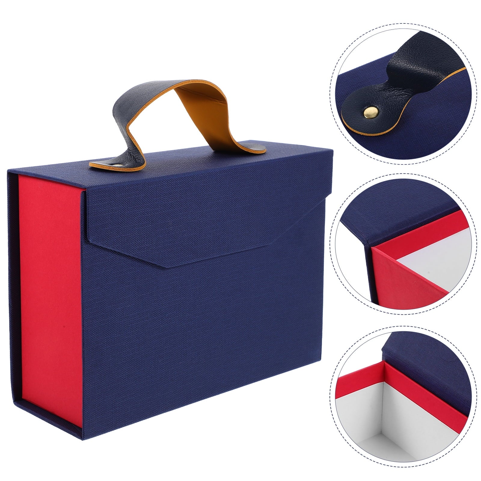 Masteelf 5pcs Party Gift Packing Box Gift Wrapping Holder Party Favor Empty Gift Storage Box