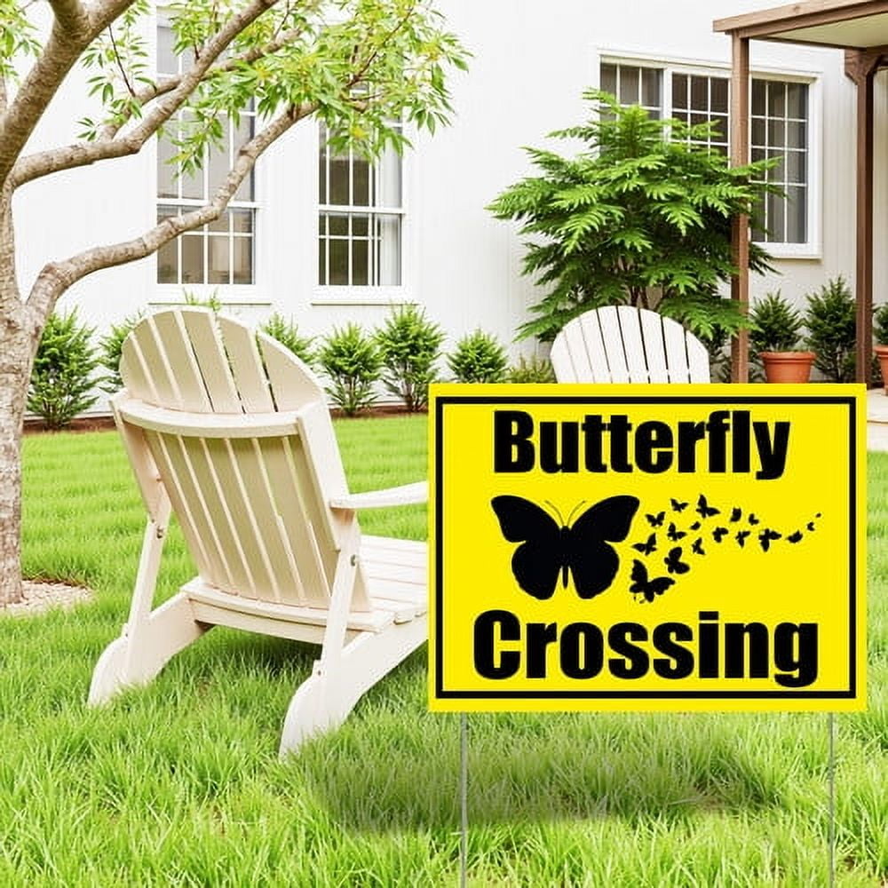 YladaFaie Caution Safety Sign Welcome Wait Here To Be Seated Yard Signs with H-take 12x18 Inch Outdoor Decoration,Keep Off Grass Lawn Sign for Yard-Corrugated Plastic