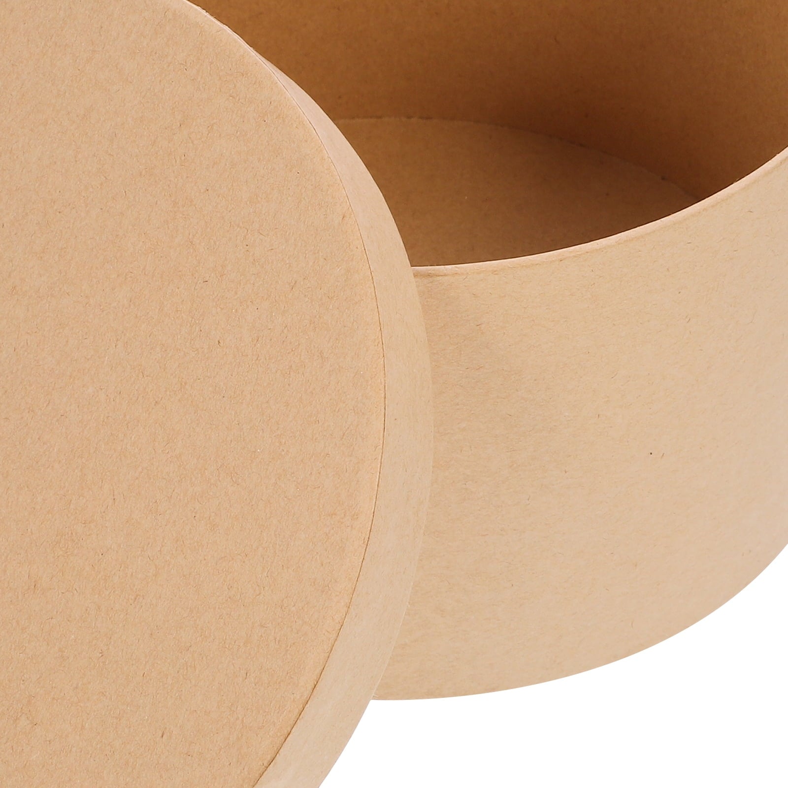 Gift Storage Box Packaging Boxes Bridal Shower Kraft Paper Cupcake with Cover Set