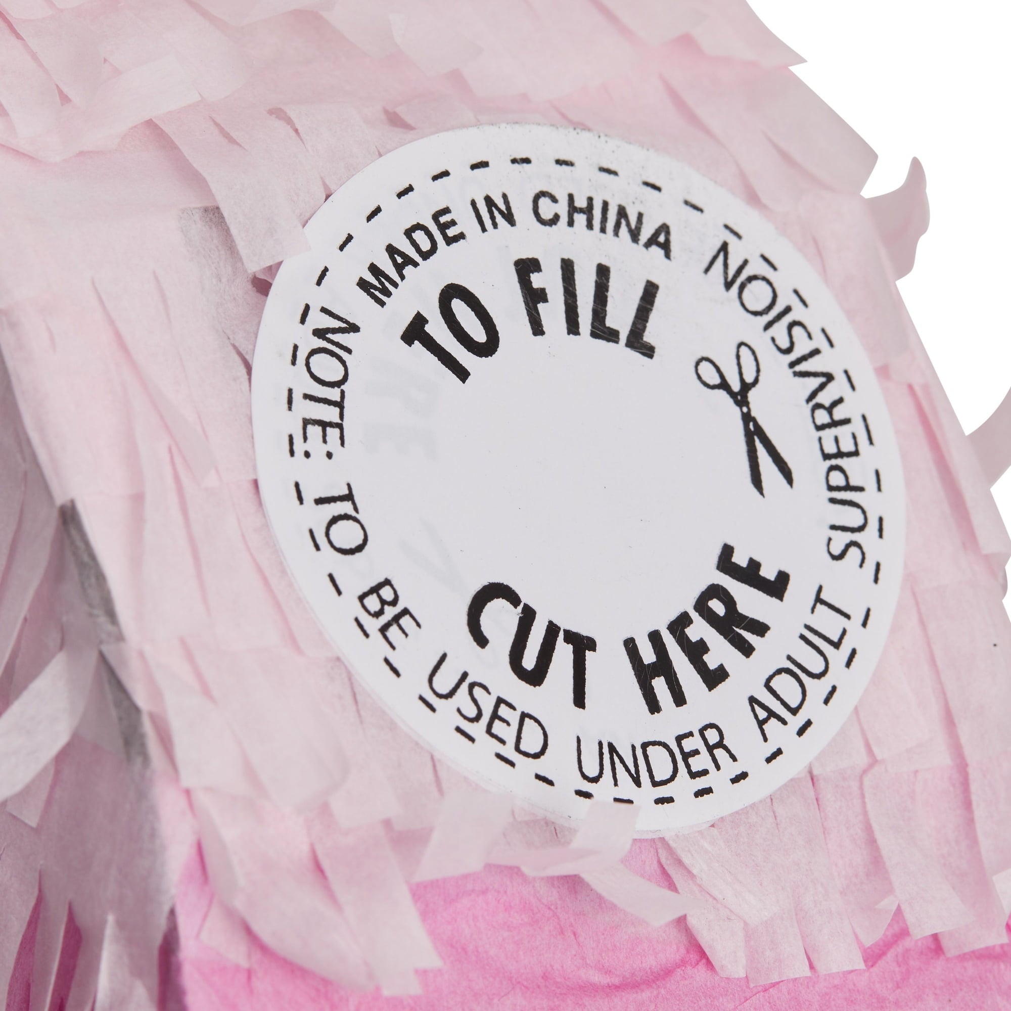 BLUE PANDA Number 8 Pinata, Pink and Gold for Kids Ages 3-14 Birthday Party Decorations, Fiesta, Anniversary Celebration, Small (16.5 x 11 x 3 In)