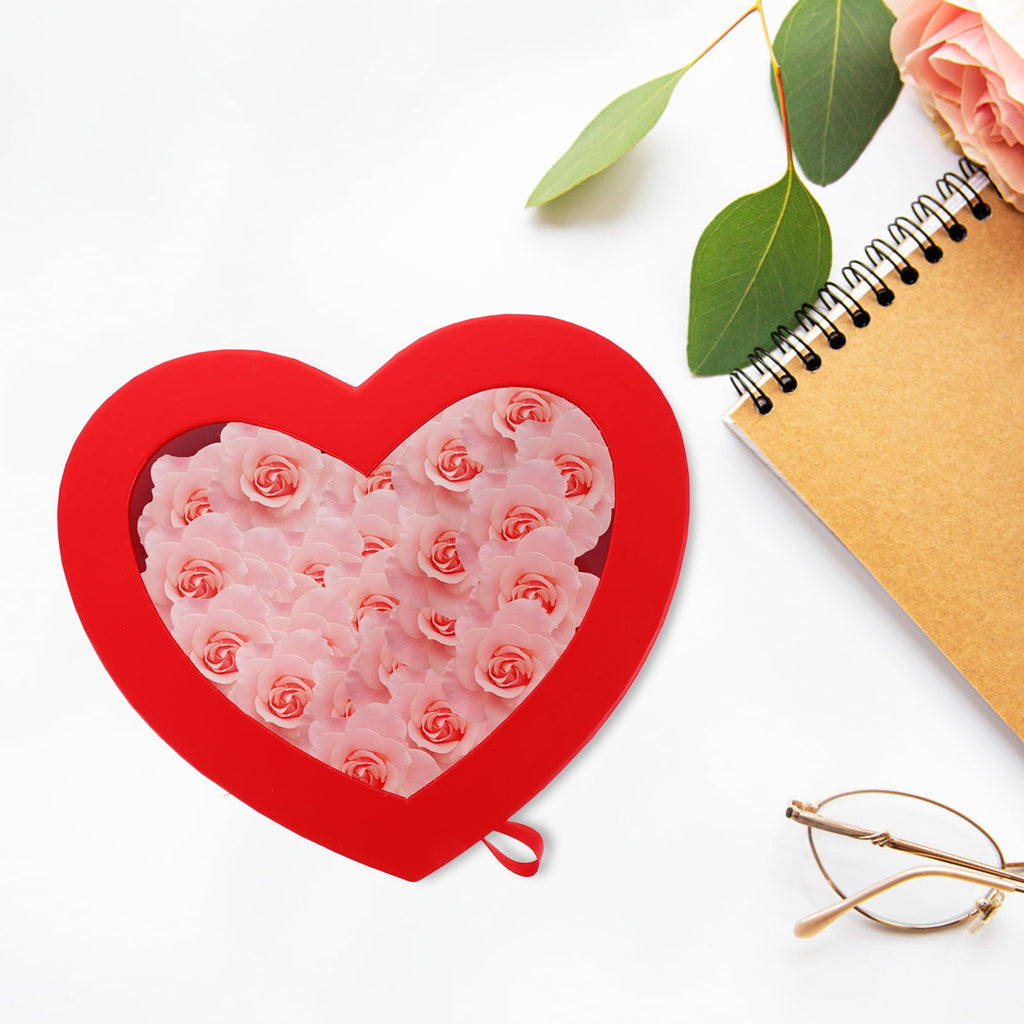 Heart Shaped Box Filler Favor Trinket Gift Boxes Clothing for Gifts Shirt Presents Red