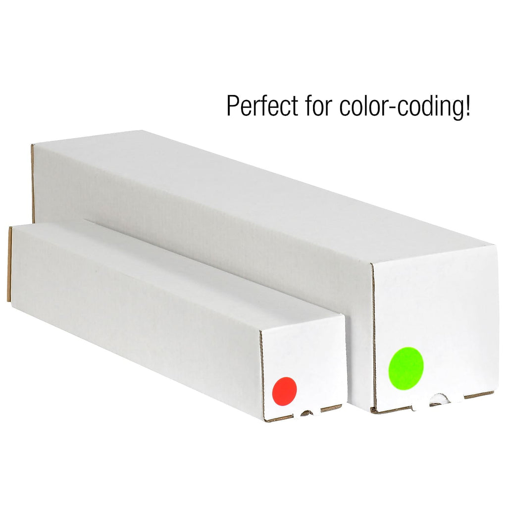 Tape Logic Inventory Circle Label,2",White DL613E