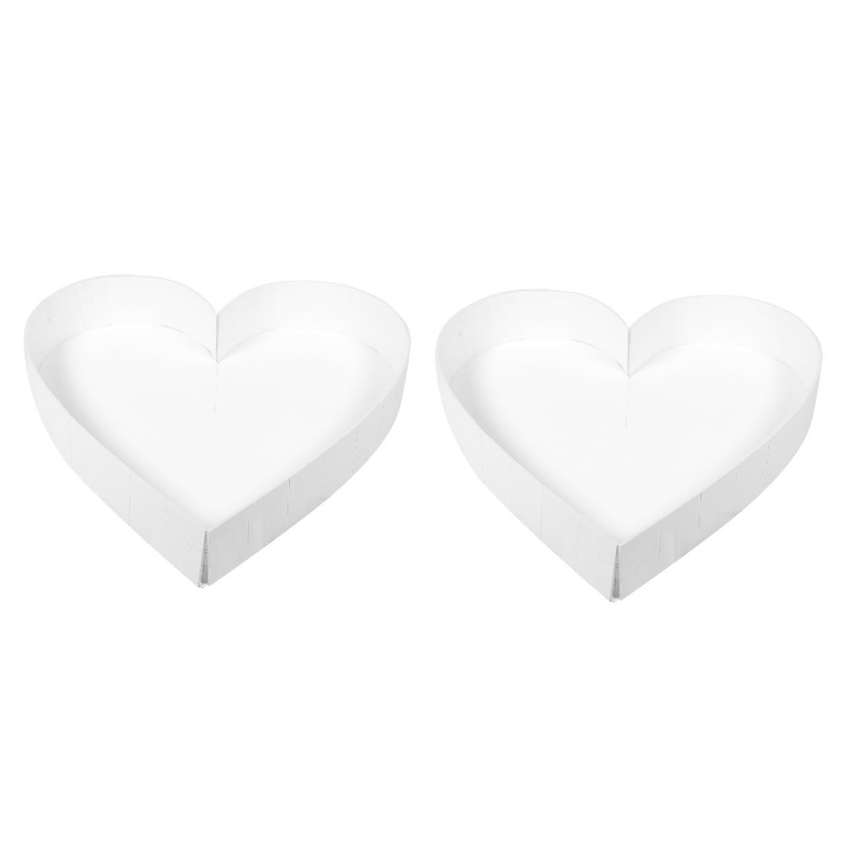 HOMEMAXS 2pcs Decorative Balloon Box Birthday Party Photo Prop Heart Shape Wedding Balloon Box