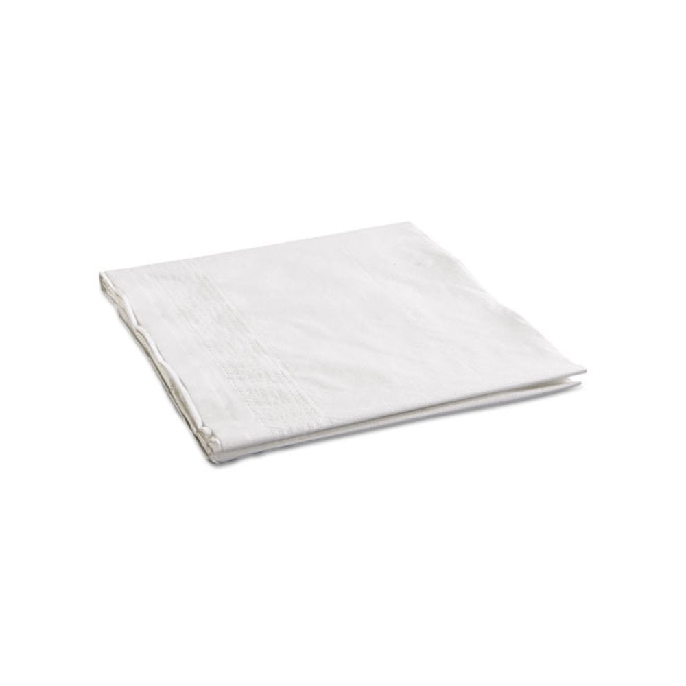 Hoffmaster Cellutex White Tissue/Poly Lined Tablecover, 25 count