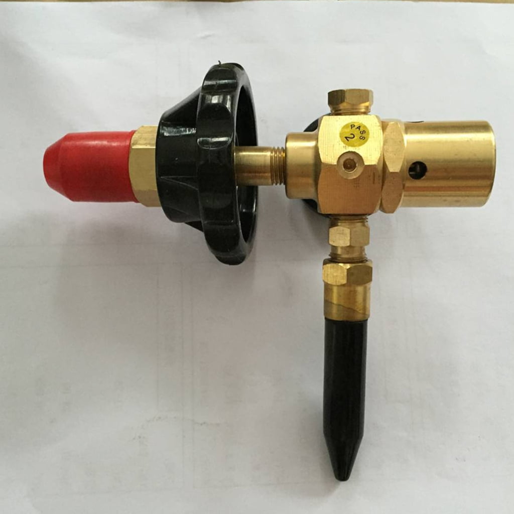 Lerpwige 0-3000PSI Flows Inflator Regulator Latex Balloon Filler for CGA580 Tanks Valves