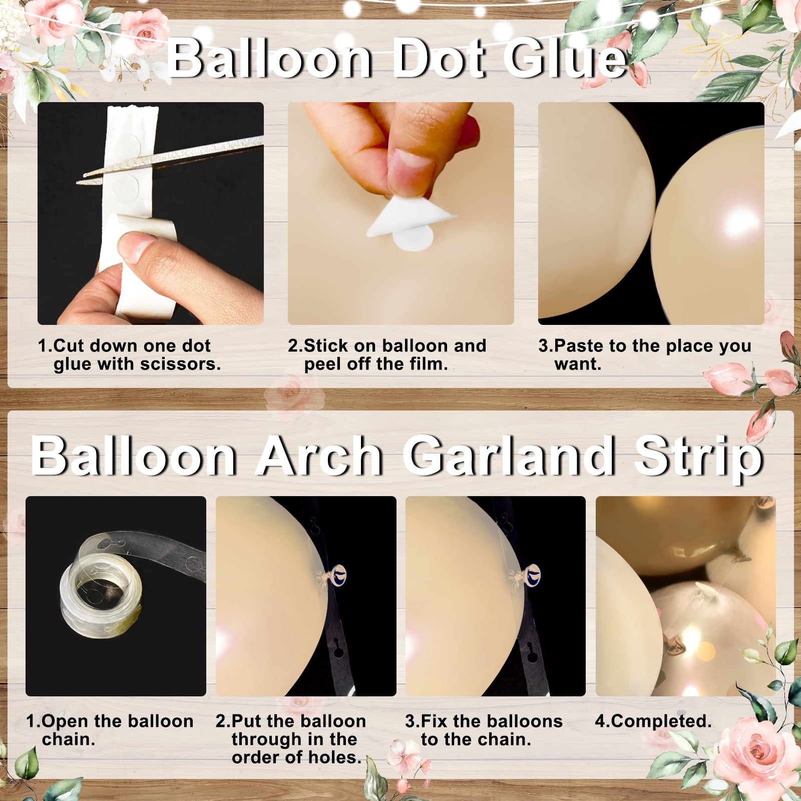 Mocsicka 295 PCS Rustic Baby Girl Shower Decorations A Sweet Little Girl Is on Her Way Banner Plates Napkins Cups Balloons Serve 24