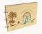 Darling Souvenir Personalized Engraved Laser Cut Wedding Guest Book Wooden Cover Sign-in Book Registry Guestbook Scrapbook-DY