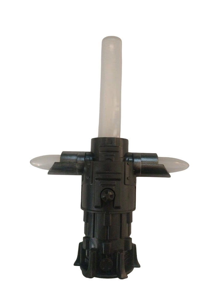 9 Pack - 6" LED Glow Light Up Galaxy Star Saber Sword Mini Candy Dispenser Set for Themed Parties, Bulk Party Favors and Cosplay