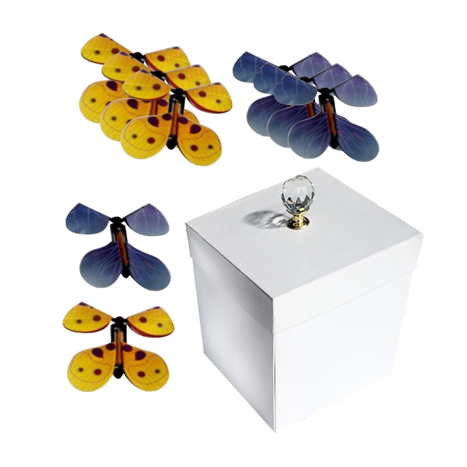 HOMYL Butterfly Gift Box Creative for Father's Day Wedding Anniversaries White