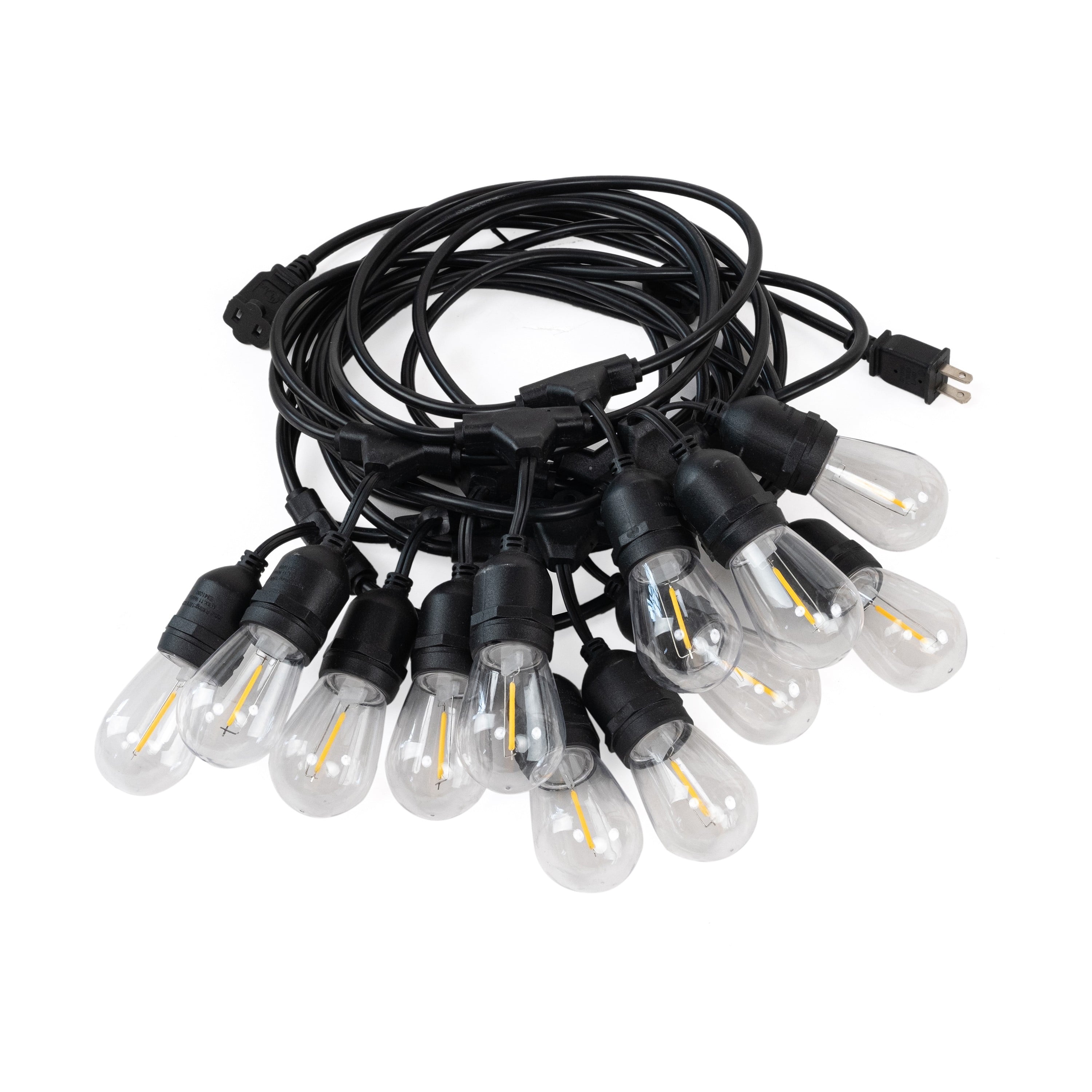 Better Homes & Gardens Plug in 12 Count Edison String Lights