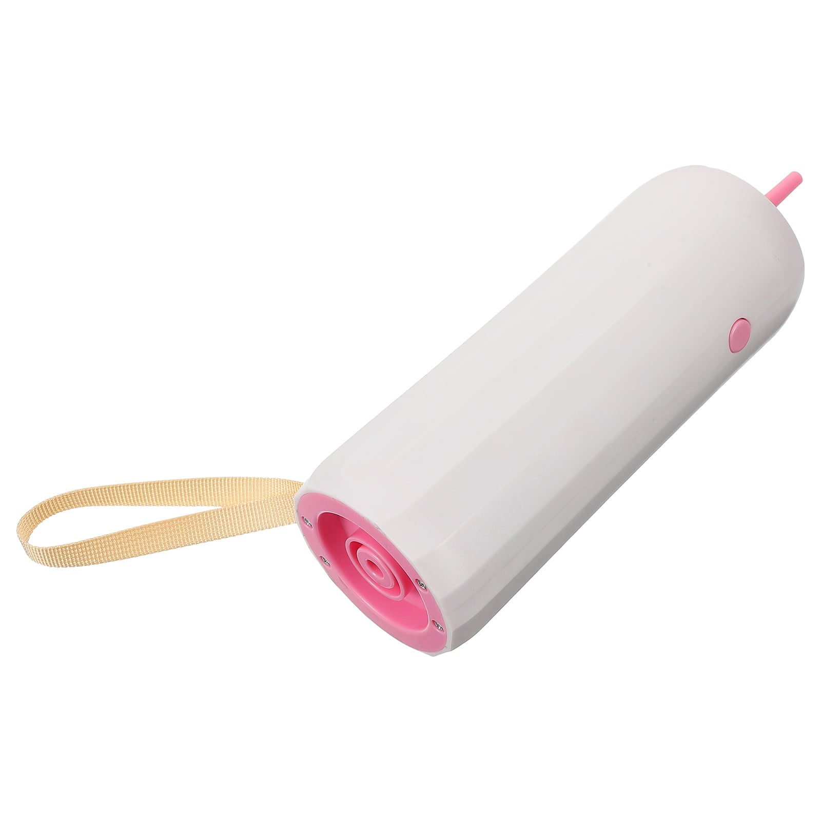 BRIGHTFUFU Electric Balloon Inflator Abs Pink Portable For Parties 1Pcs 9.04X2.55X2.55in