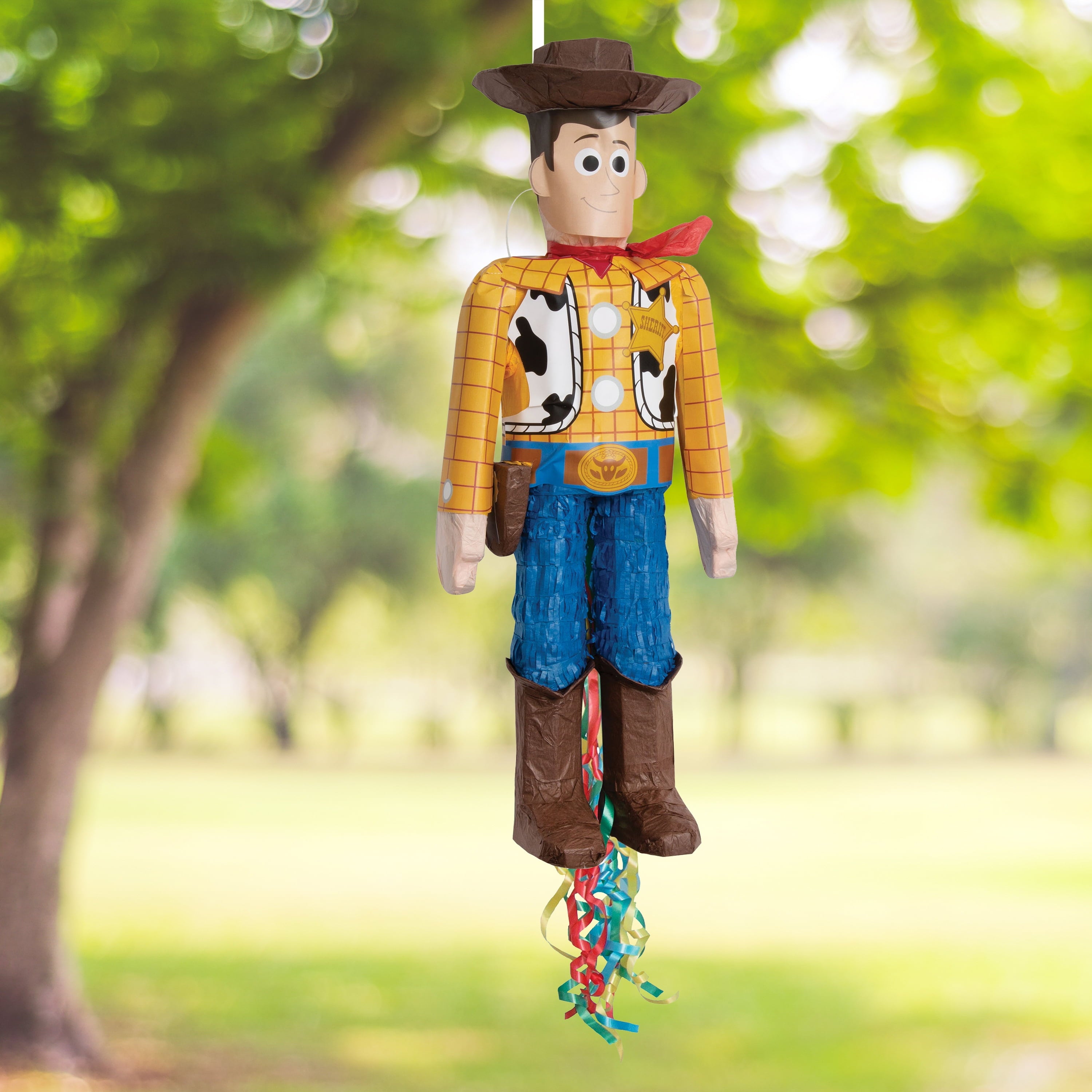 Woody Toy Story Pinata, Pull String, 25.5 x 8in