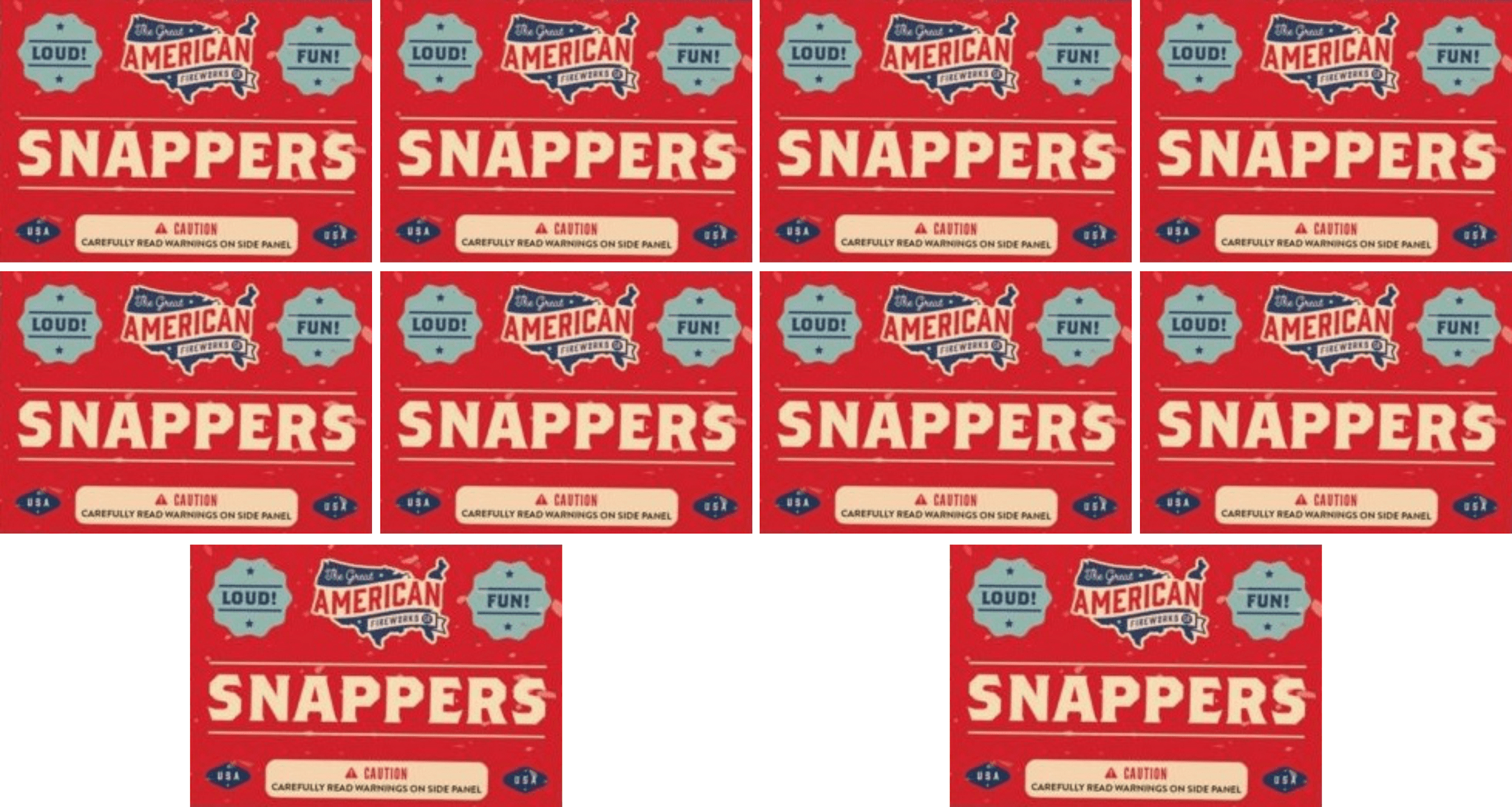 500 Party Snappers Snap Pop Pop Snapper Throwing Poppers Trick Noise Maker Loud Snap Poppers Party Poppers