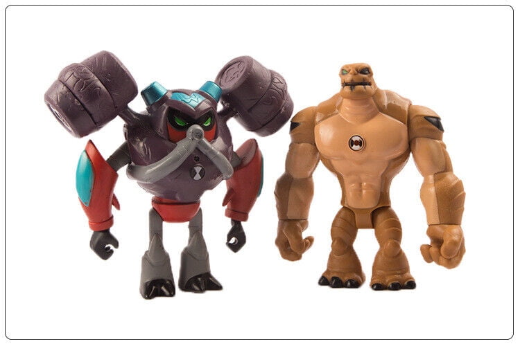 11PCS Ben 10 Action Figures Toy Set Tennyson Four Arms Heatblast Gift Cake Topper