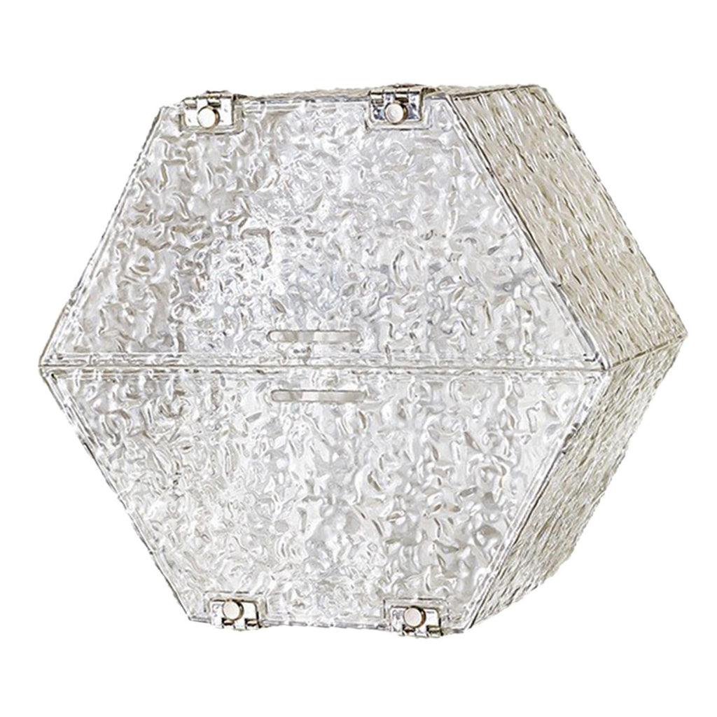 S SERENABLE Gift Box,Groomsman Proposal Box,Jewelry Organizer with Lid Closure,Birthday Gift Packging for Graduations Christmas Halloween Hexagonal