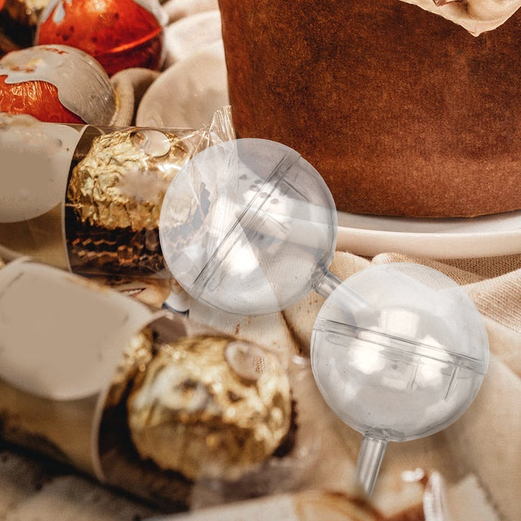 WORGEOUS 1 Set Clear Chocolate Truffle Holder Chic Candy Wrappers Case Chocolate Box