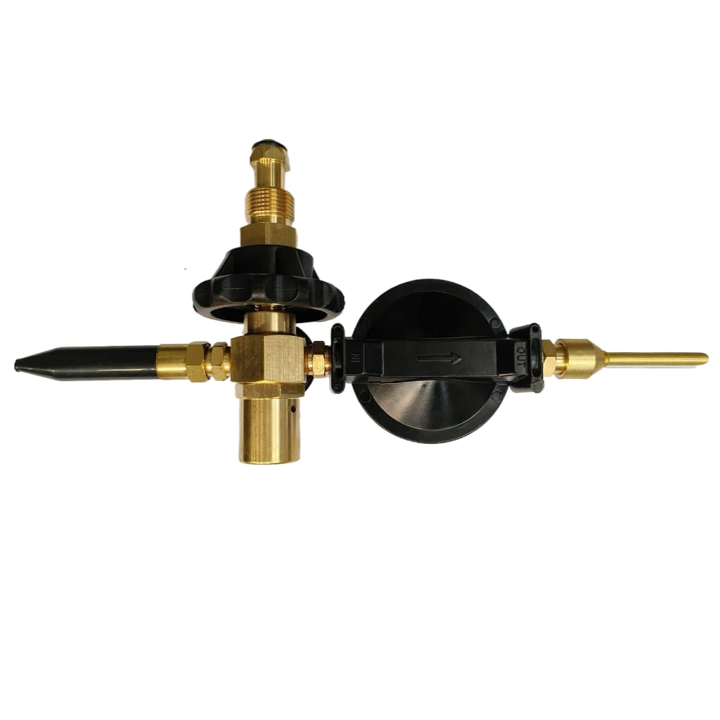 Osdhezcn Helium Balloon Filler for CGA580 Tank Valves Helium Balloon Inflator Regulator