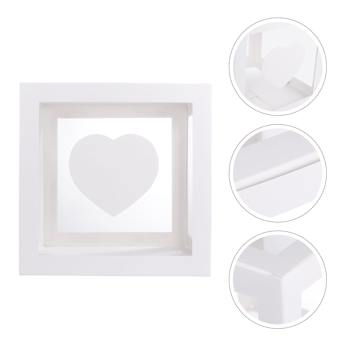 Hemoton 3pcs Transparent Balloon Box Party Decorative Balloons Case Balloons Accessories