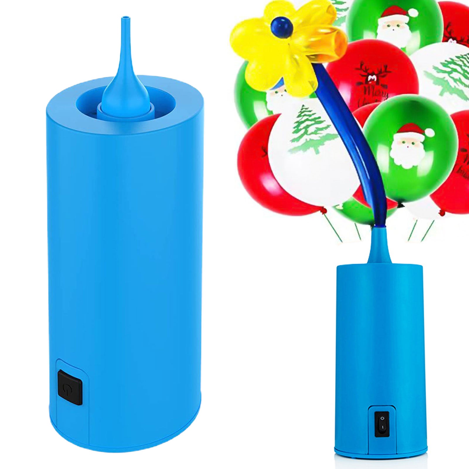 Warkul 1 Set Inflator Multipurpose Pumpable And Inflatable Safe Simple Operation Easy to Use Electric Inflator Balloon Air Pump for Wedding