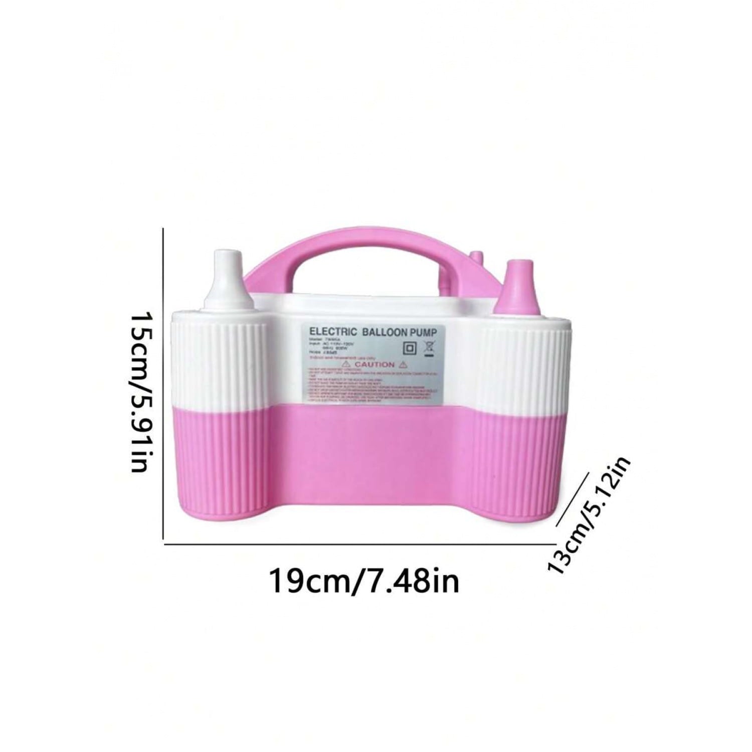 Electric Air Balloon Pump, Portable Dual Nozzle Electric Balloon Inflator For Birthday Wedding Party Decoration
