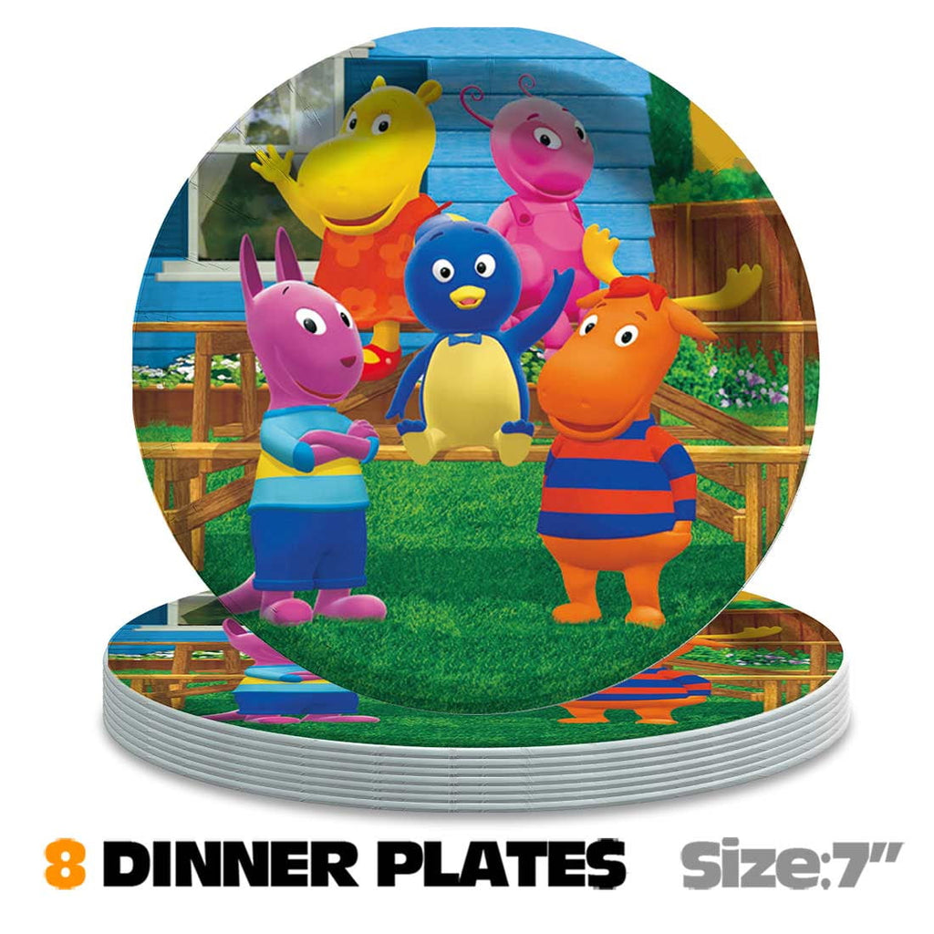 The Backyardigans Balloons Party Supplies 1st Decor Tableware Birthday Cake Topper Decorations Banner Backdrop