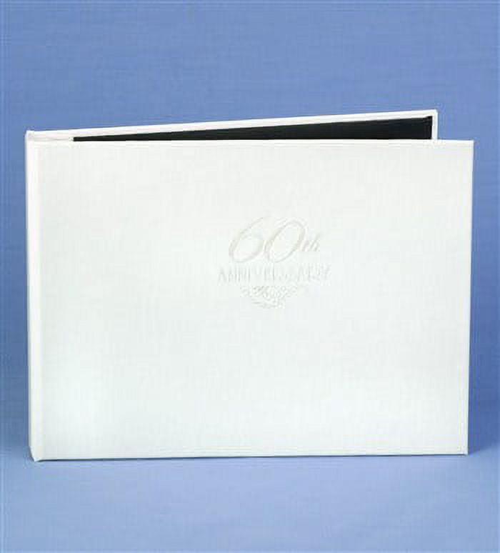 60th anniversary guest book