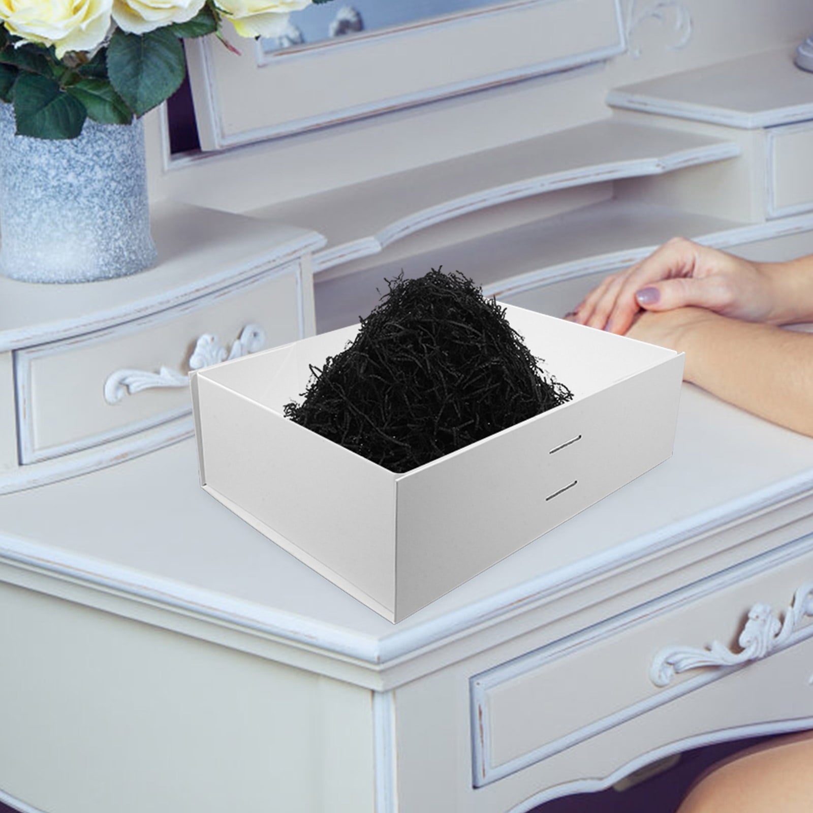 Transparent Protective Cover Wrinkle Filler Gift Box Filling Paper