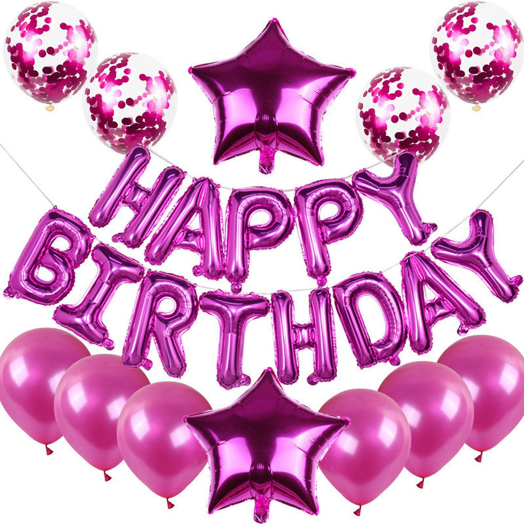 DDWD inch sequins latex balloon set children‘s birthday party decorative background wall layout balloon