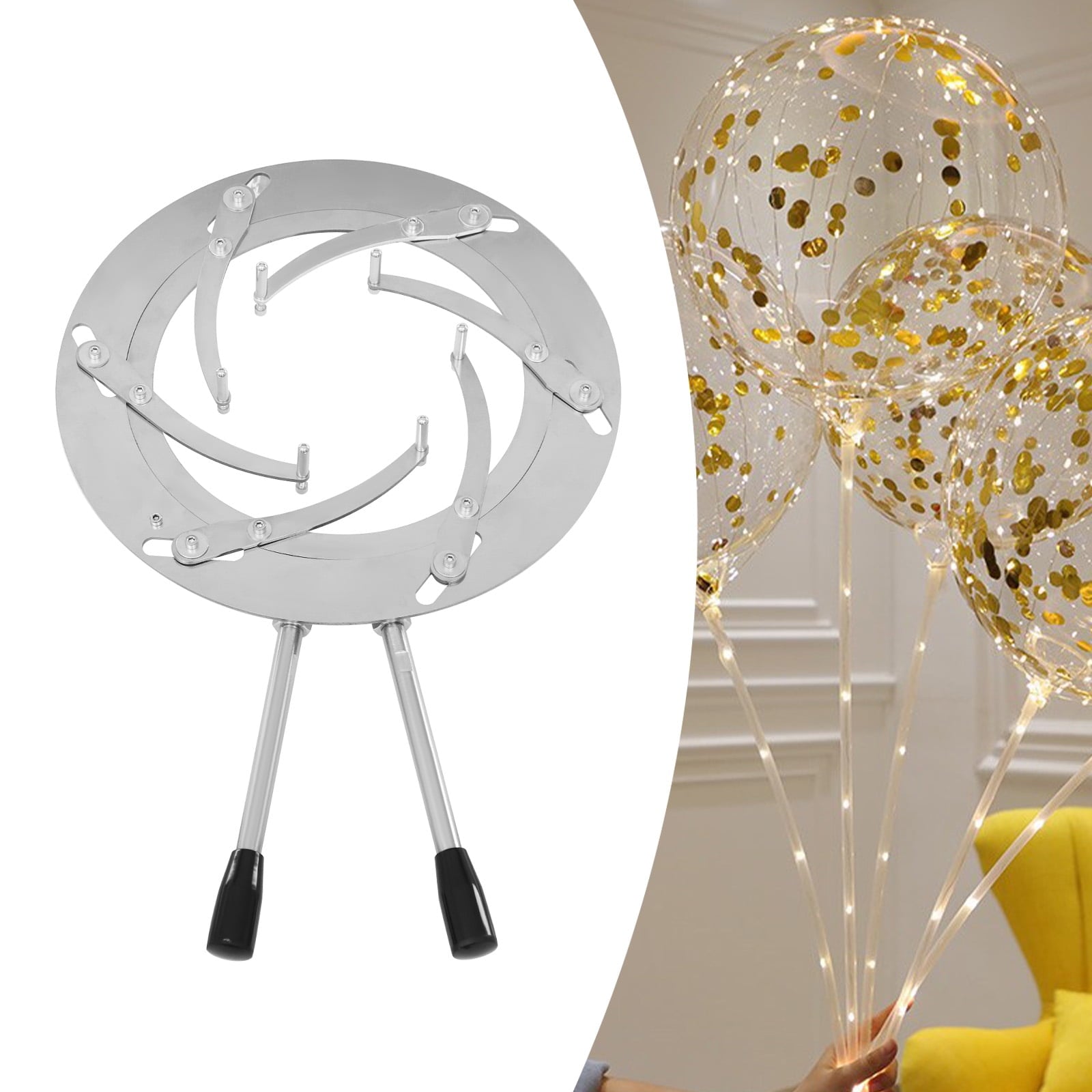 Professional Balloon Expanding Tool for Large Openings – 3.75lbs Gross Weight, Compatible with Balloon Inflators, Dual-Hand Operation for Event Decorators