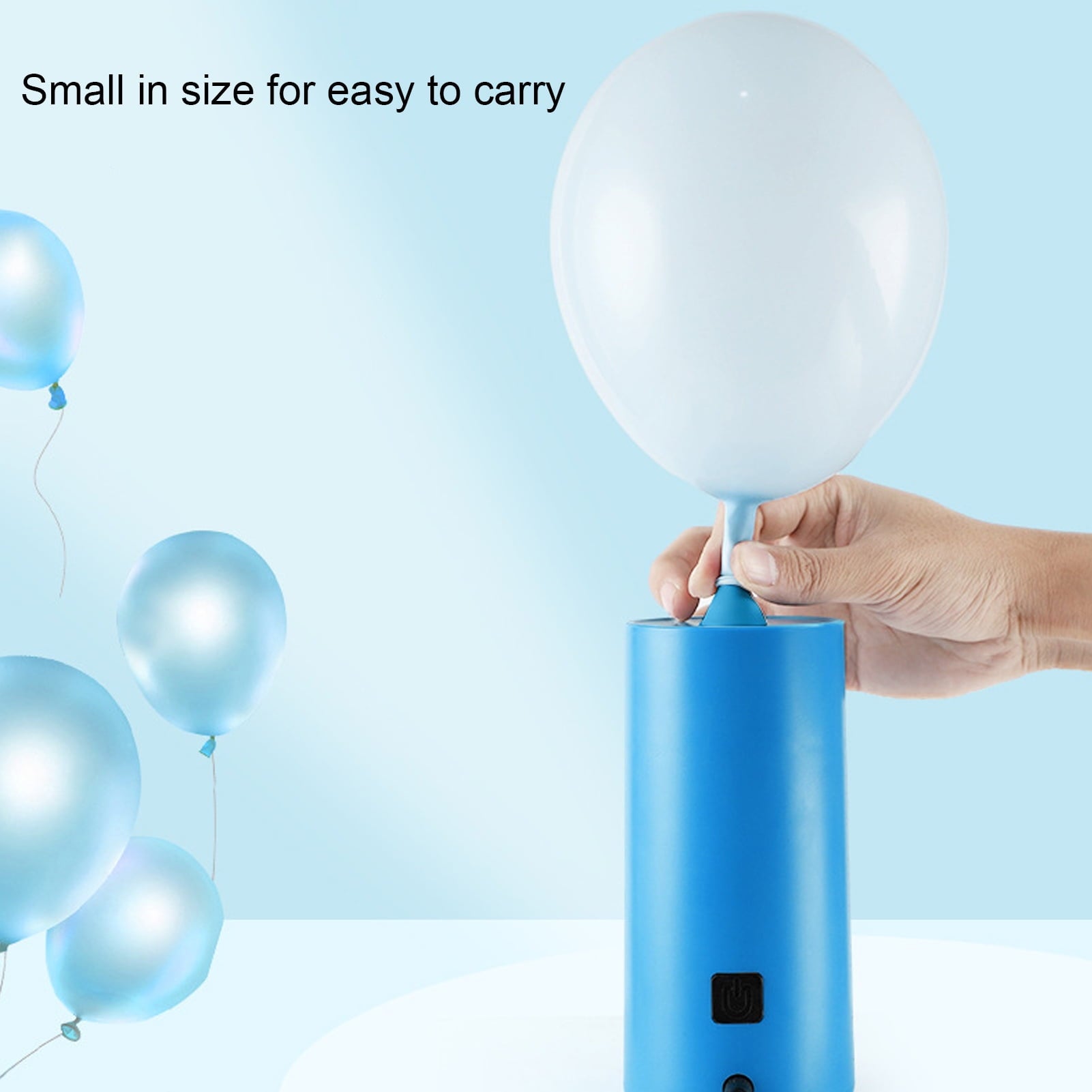 Dual,Layer Electric Air Pump, Fast Inflation For Balloons  Inflatables, Portable  Easy To Use