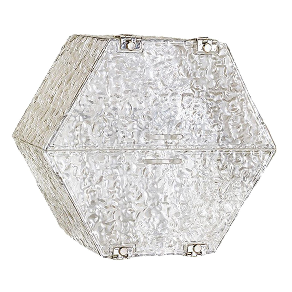 S SERENABLE Gift Box,Groomsman Proposal Box,Jewelry Organizer with Lid Closure,Birthday Gift Packging for Graduations Christmas Halloween Hexagonal