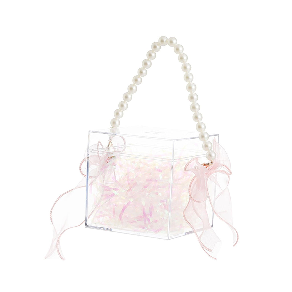 HOMYL Candy Box Favor Box Keepsake Box Clear Treats Box Gift Wrapping Box Wedding Gift