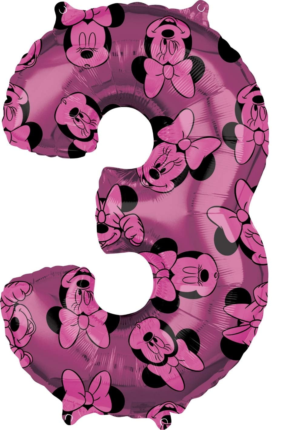 Minnie Mouse Party Supplies 3rd Birthday Happy Helper Airwalker Balloon Bouquet Decorations