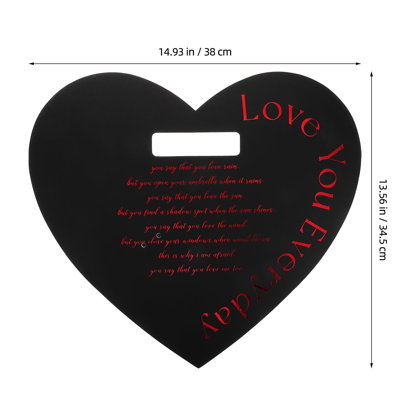 Masteelf 20pcs Valentine's Day Flower Box Heart Shaped Flower Tote Single Rose Bouquet Portable Floral Box Handheld Wrapping Box