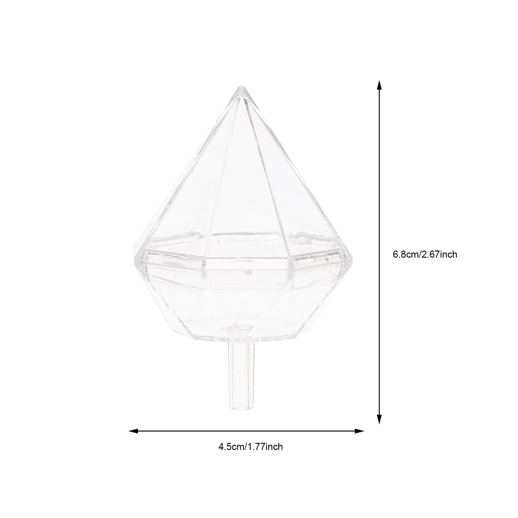 YSNOOWE Chocolate Box Holder in Clear Plastic for Elegant Diy Crafts and Candy Wrappers Packaging 80Set
