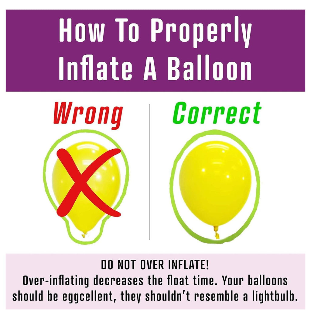 Helium for Balloons At Home, 14.9 Cu Ft Helium Balloon Pump Kit with 50 Assorted Latex Balloons, White Curling Ribbon and Balloon Tie Tool - Plus Drawstring Backpack Bag