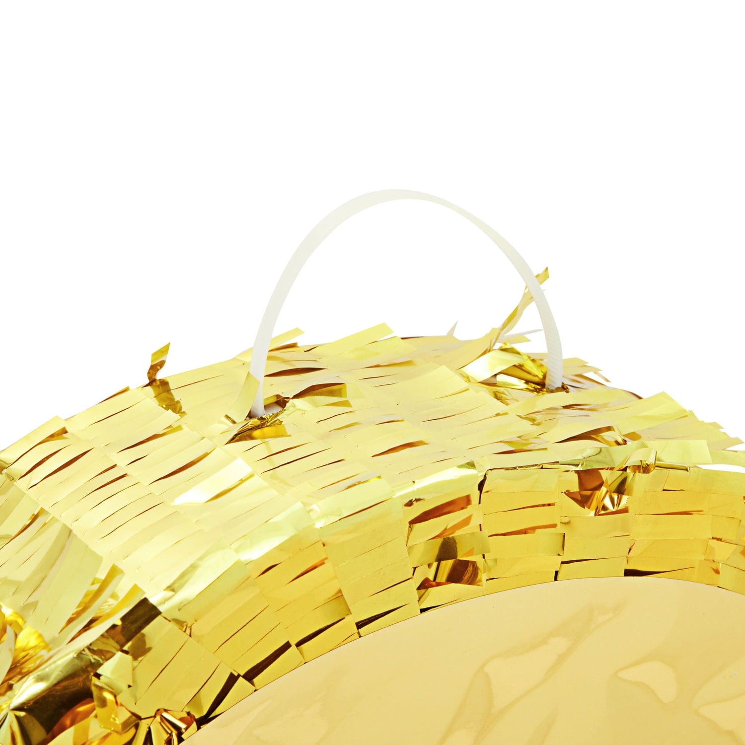 Juvale Gold Foil Number 2 Pinata for Kids Ages 3-14 Birthday Party Decorations, Centerpieces, Anniversary Celebrations, Small (16 x 10.5 x 3 in)