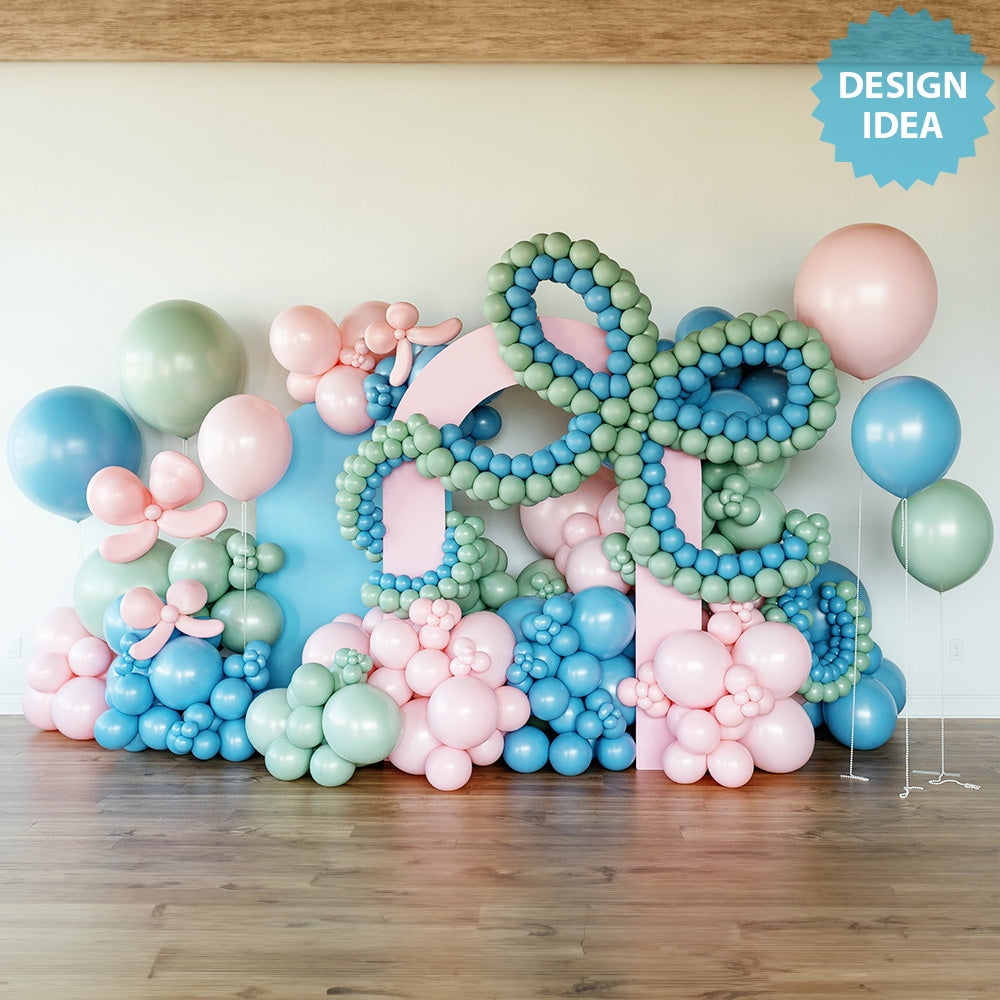 11 inch TUFTEX Meadow Green Latex Balloons (100 Pack) - Party Supplies Decorations