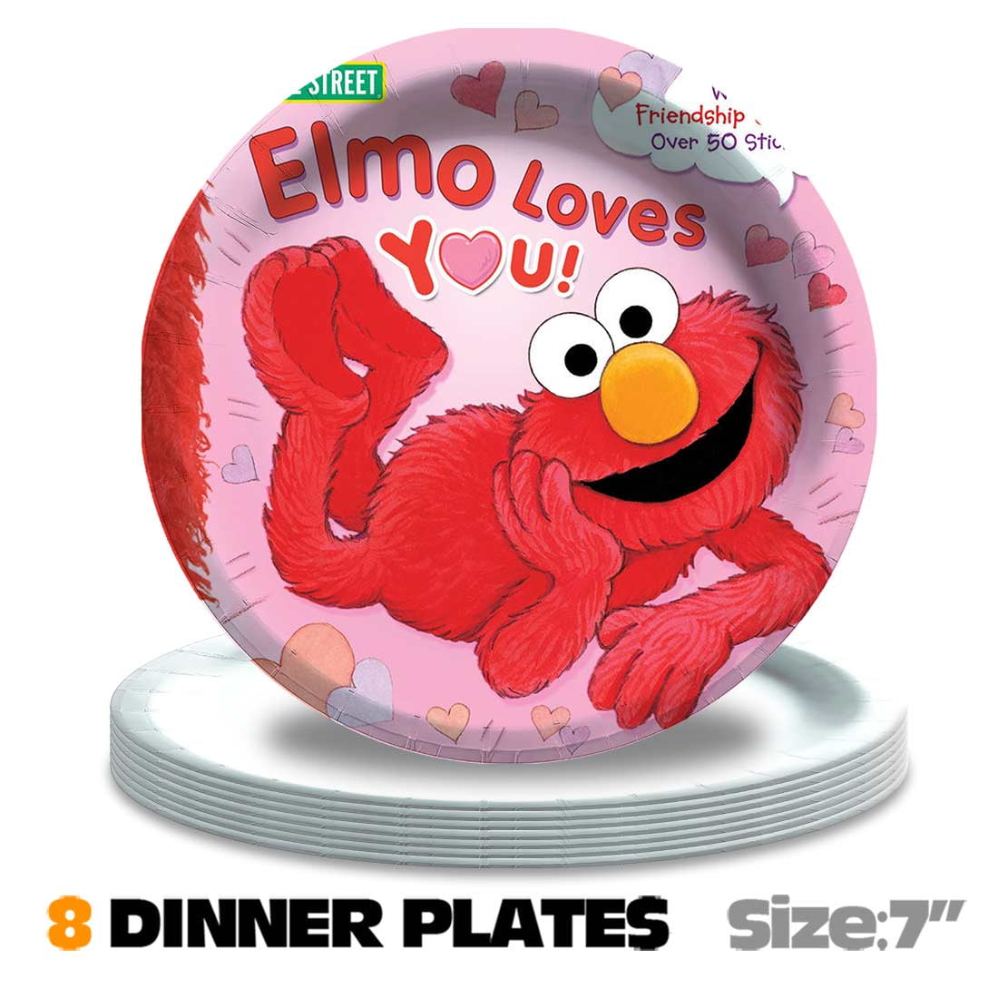 Elmo Balloons Party Supplies 1st Decor Tableware Birthday Cake Topper Decorations Banner Backdrop