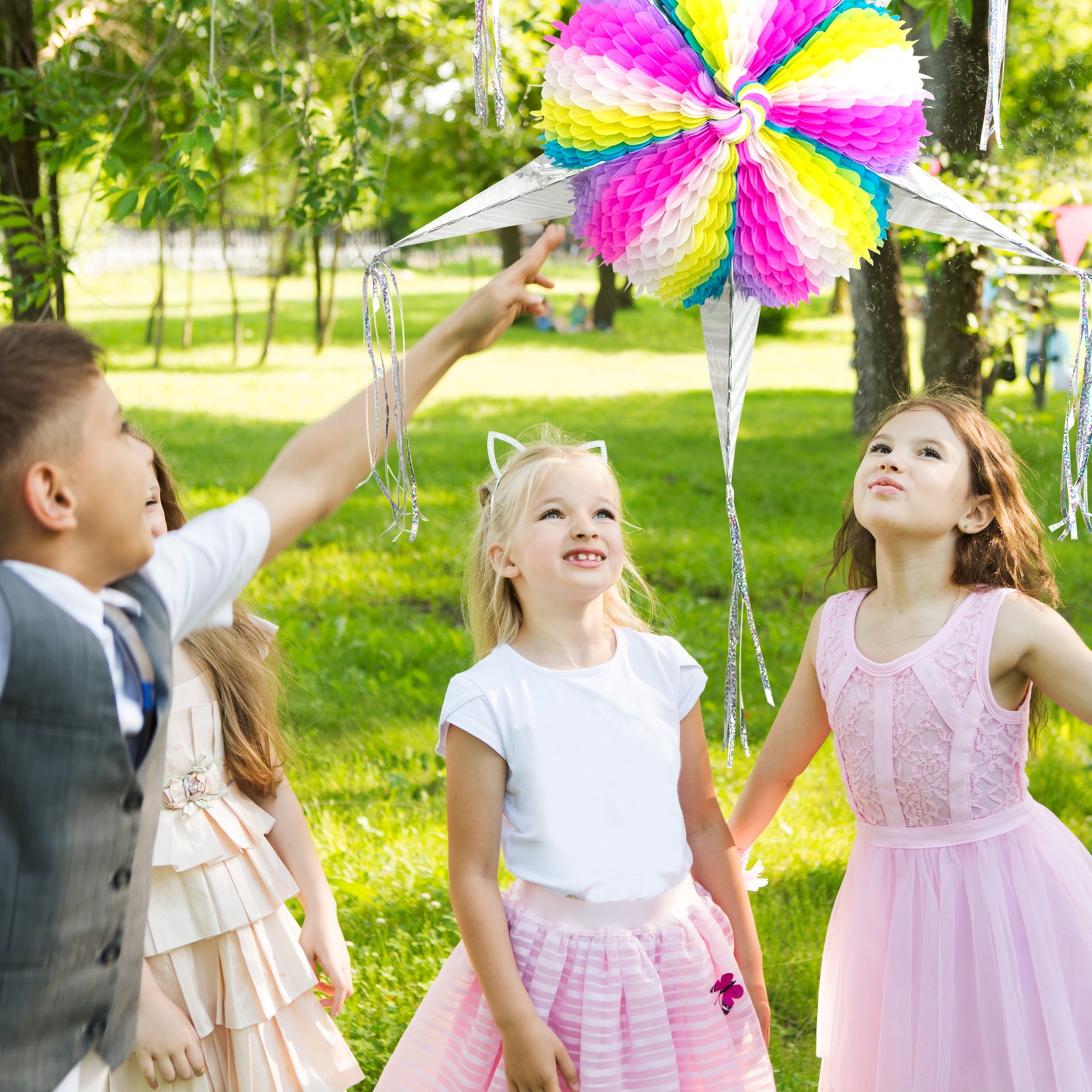 Mexican Piñata (Large 32 inches) - Authentic Handmade Large Pinata for Birthday Party - Piñatas para Cumpleaños - Unicorn Pinata - Unicorn Party Supplies