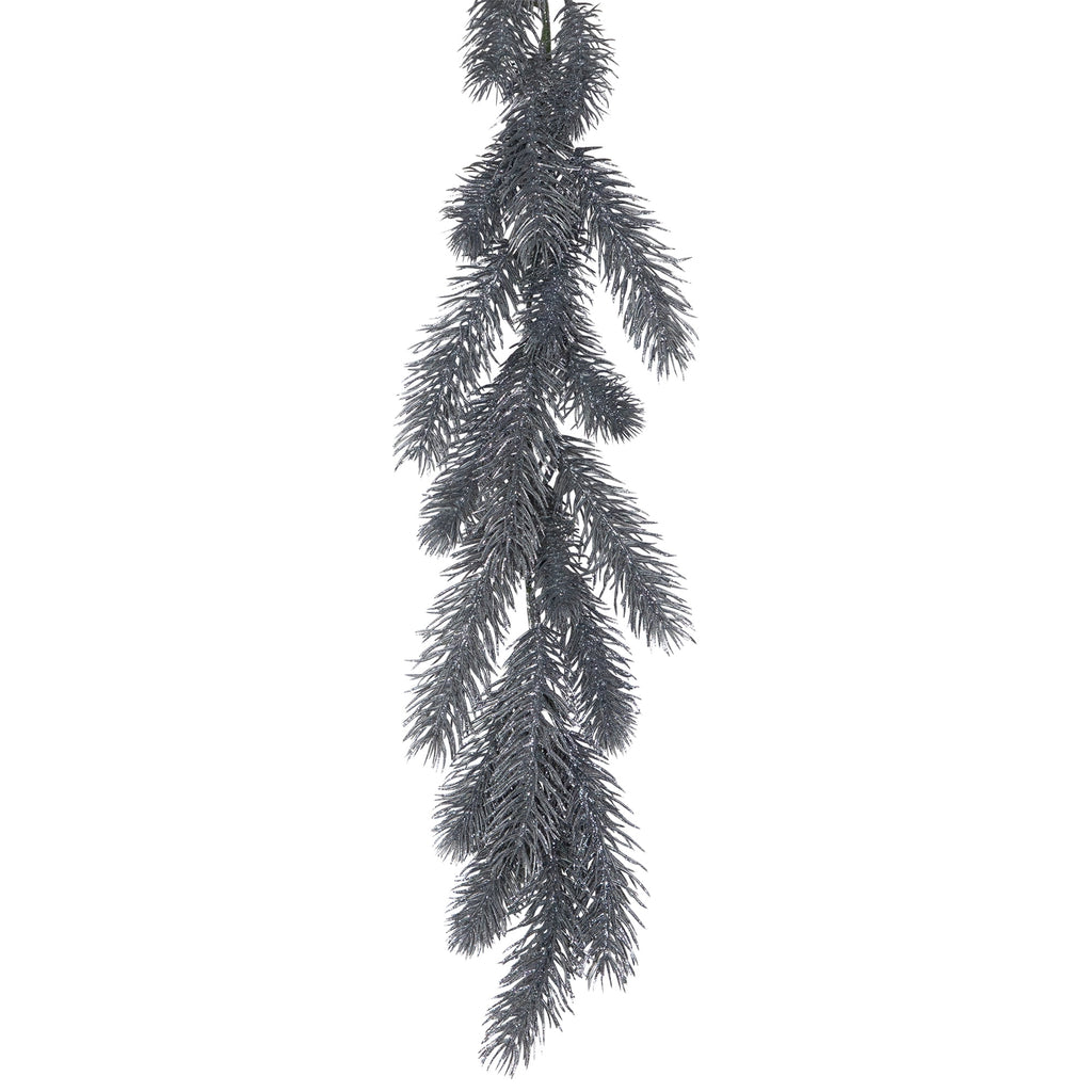 Northlight Glittery Pine Artificial Christmas Garland - 6' - Silver - Unlit