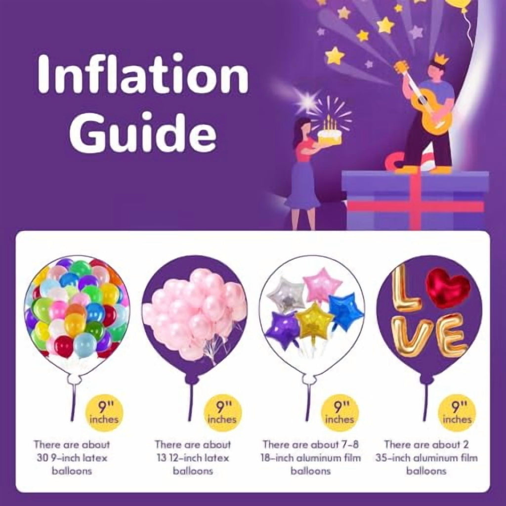 Helium Tank for Balloons at Home 7L Helium Balloon Pump Kit 30 Assorted Latex Balloons and Curling Ribbon Included 99.99% Pure Helium Gas (1 Tank)