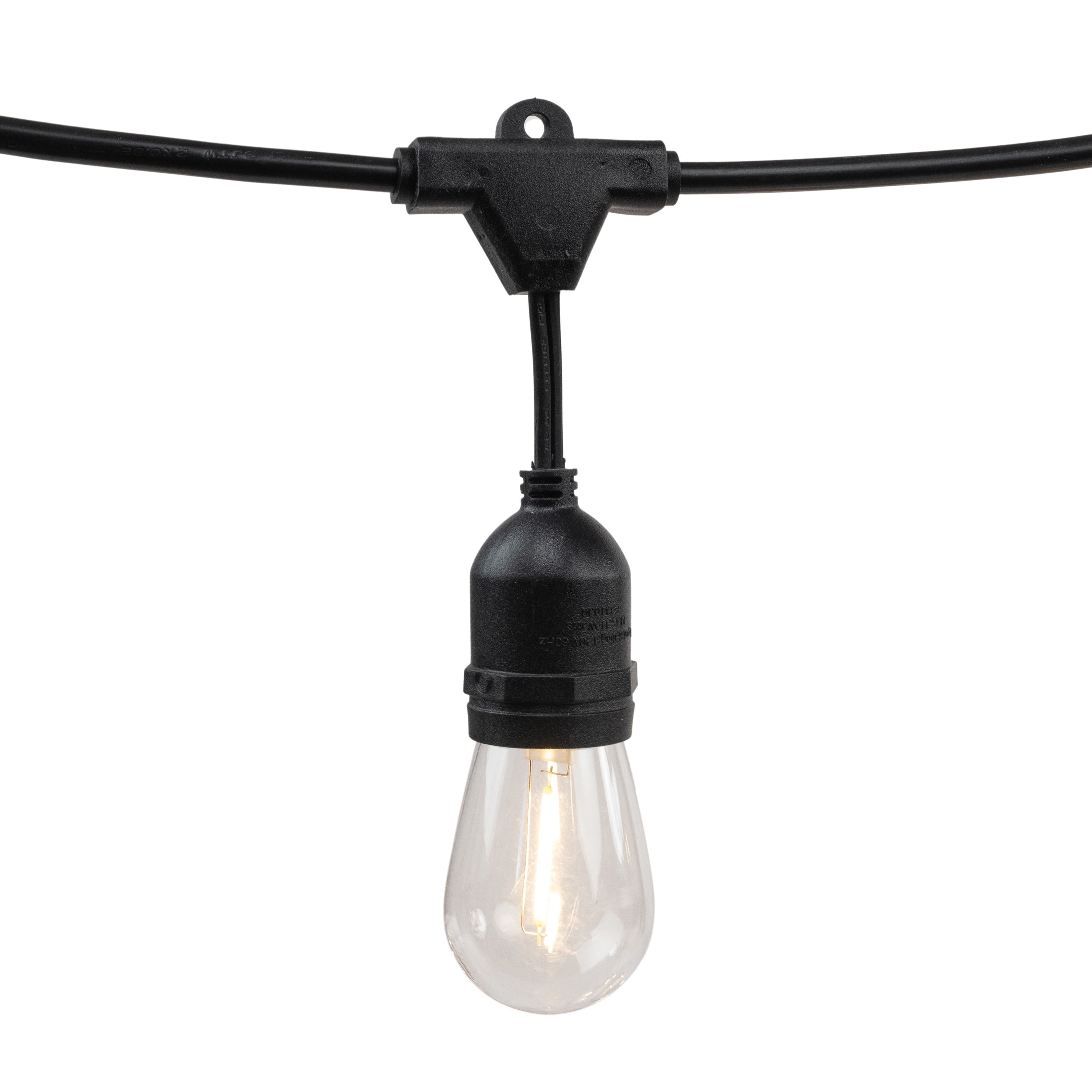 Better Homes & Gardens Plug in 12 Count Edison String Lights