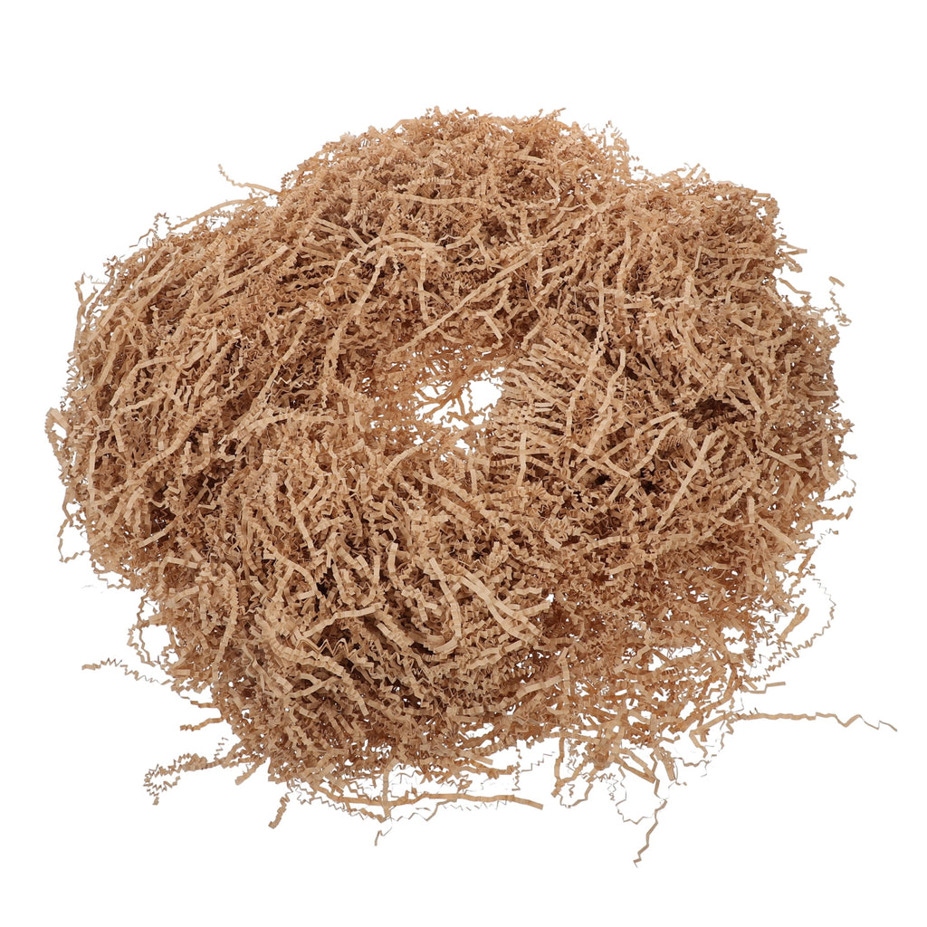 Worgeous  Gift Box Filling Paper Canister Lid Jar Clamp Basket Baskets Khaki