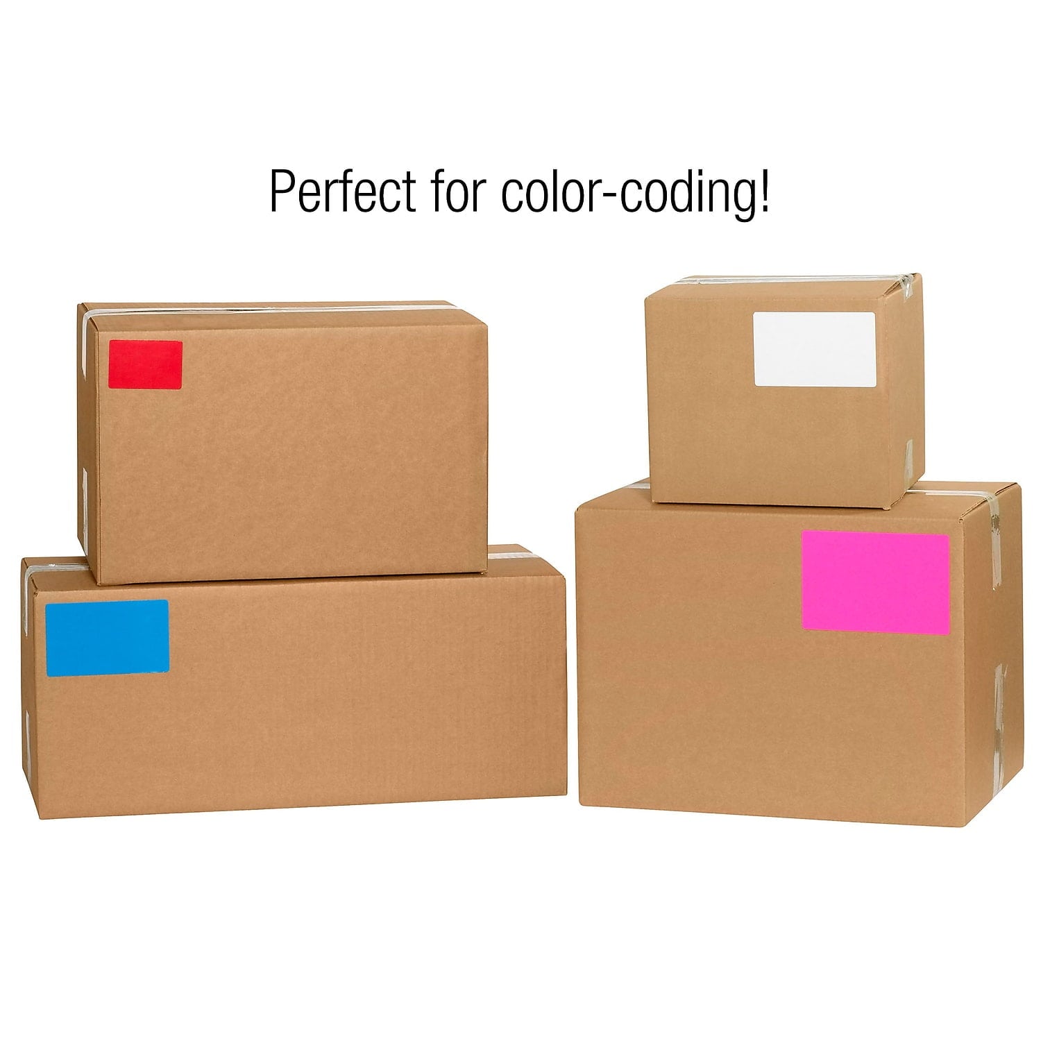 Tape Logic Inventory Rectangle Label,3x5",White DL632E
