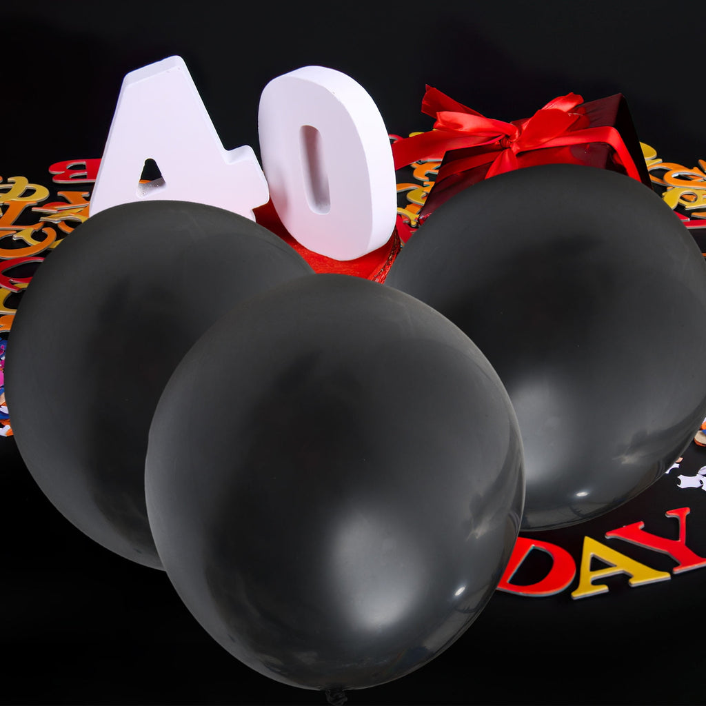 MLINS 40 pcs Thicken Latex Balloons Birthday Party Wedding Holiday Supplies Party Decorative Balloons