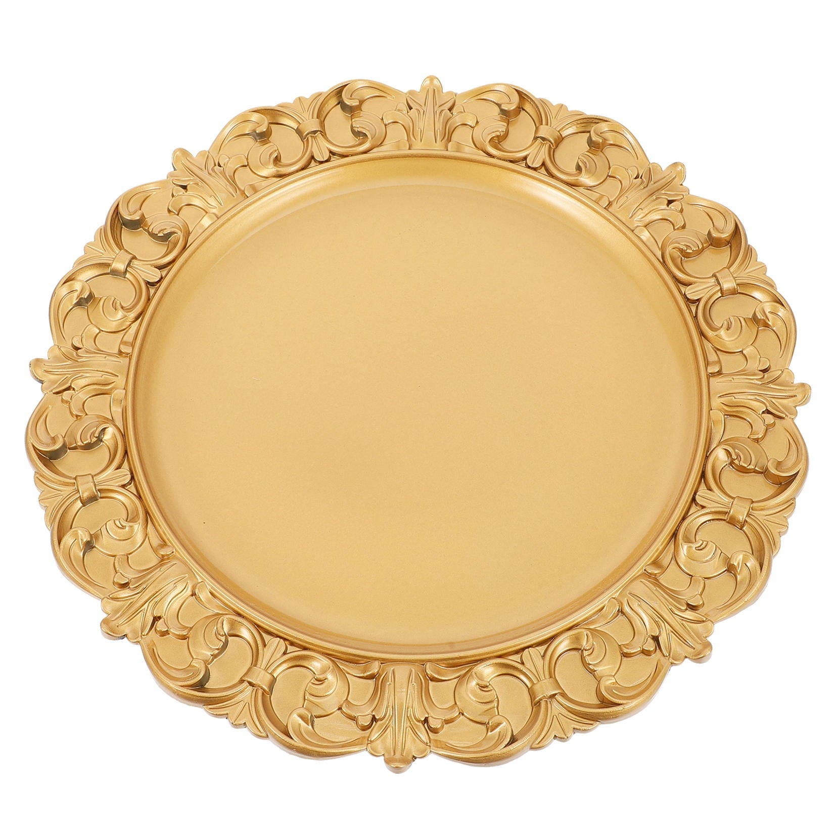 FOMIYES Retro Style Decorative Plate With 35.00X35.00X2.00CM Size For Home Decoration 1Set