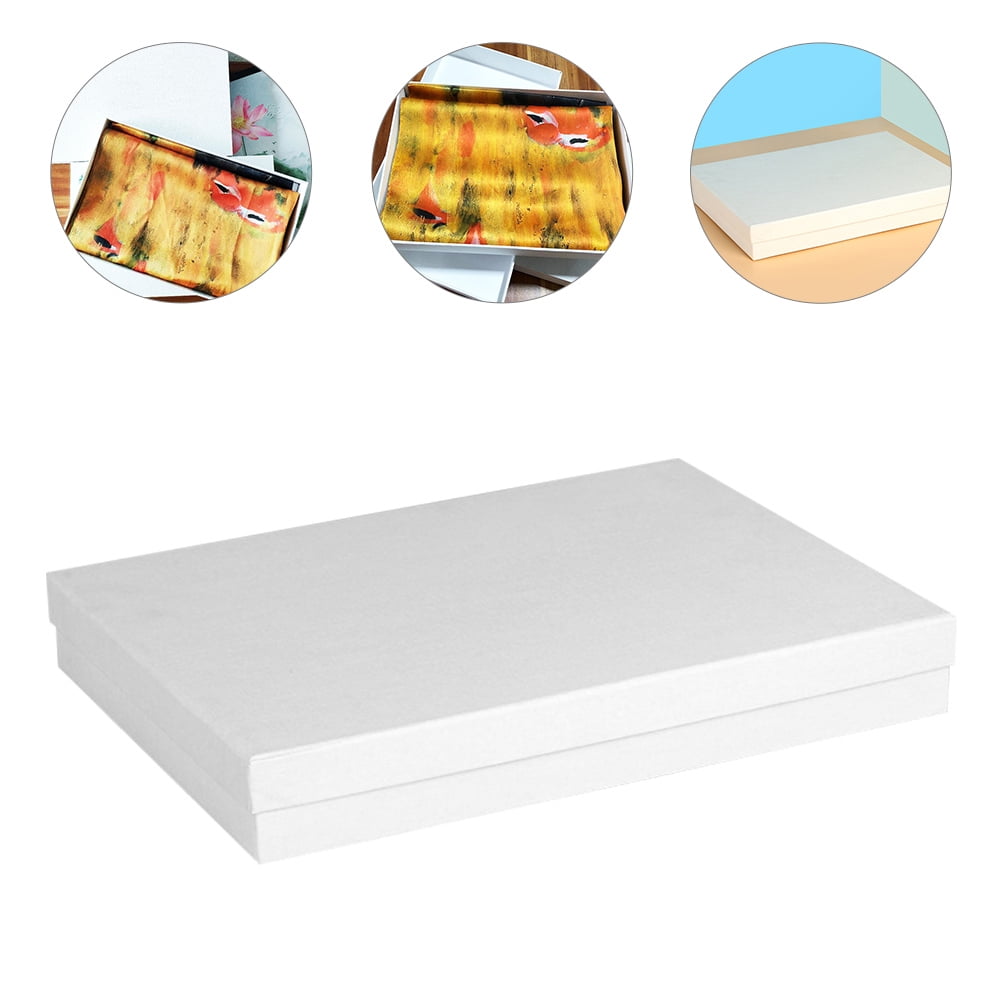 Masteelf  10 Pcs Big Extra Large Box Space-saving Gift Boxes White Cardboard